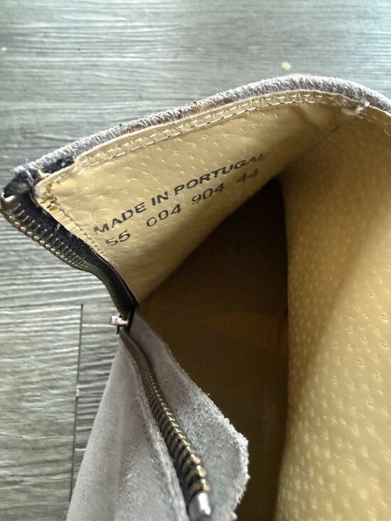  Gray Suede Chelsea Boots - Size 44 (US 10.5) main image 6